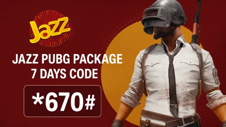 Jazz PUBG Package 7 Days Code