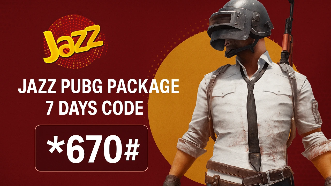 Jazz PUBG Package 7 Days Code