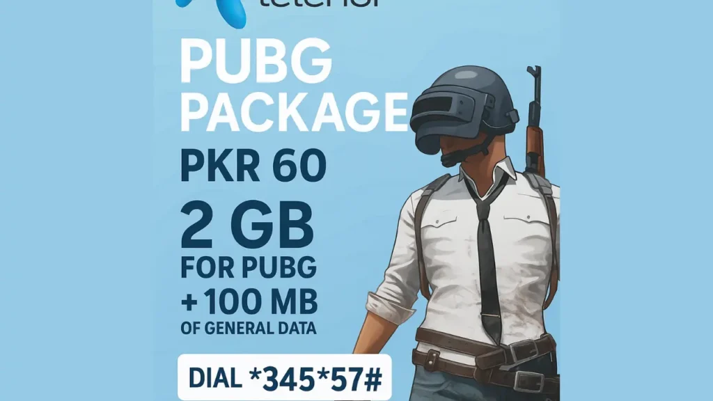 Types of Telenor PUBG Packages