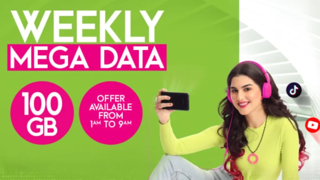 Popular Weekly Zong internet package