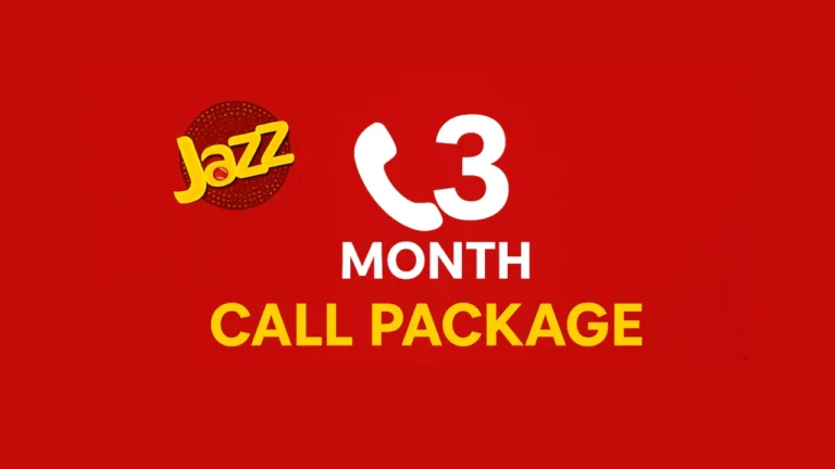 Jazz 3 Month Call Package