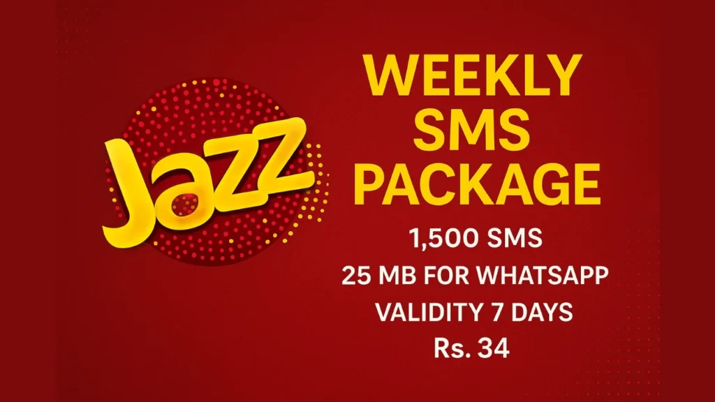 What is Jazz Weekly SMS Package