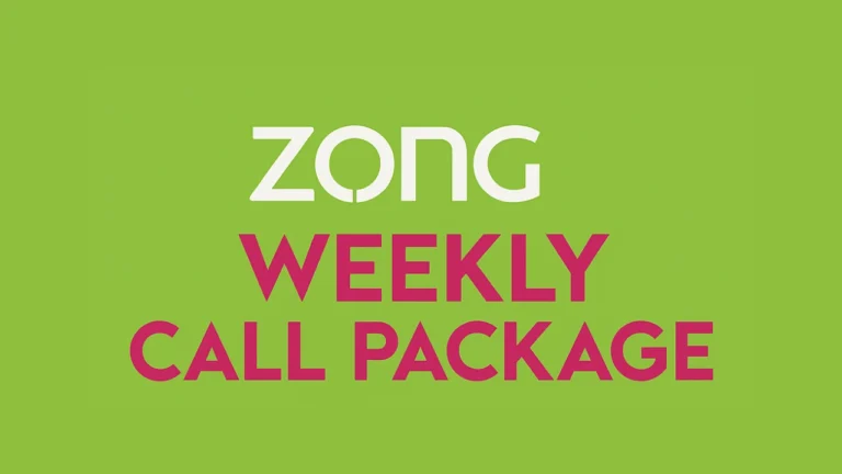 Zong Weekly Call Package