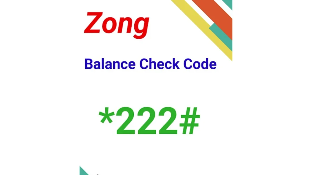 How to Use the Zong Balance Check Code