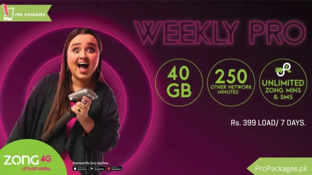 Features of the Zong WhatsApp Package