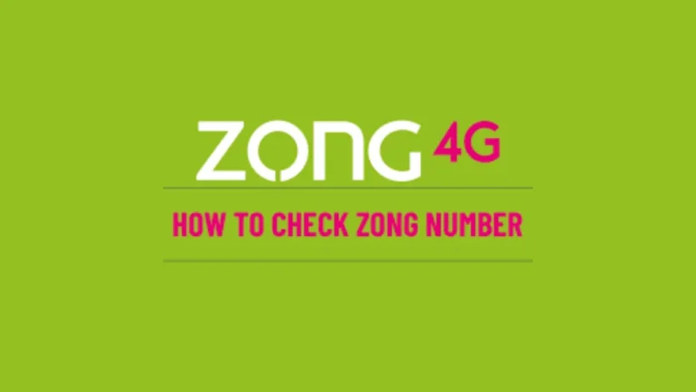 How to Check Zong Number Detail