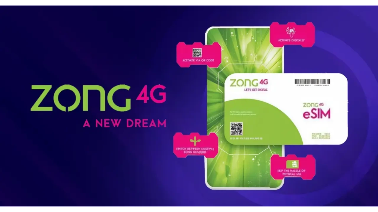 Zong eSIM Price