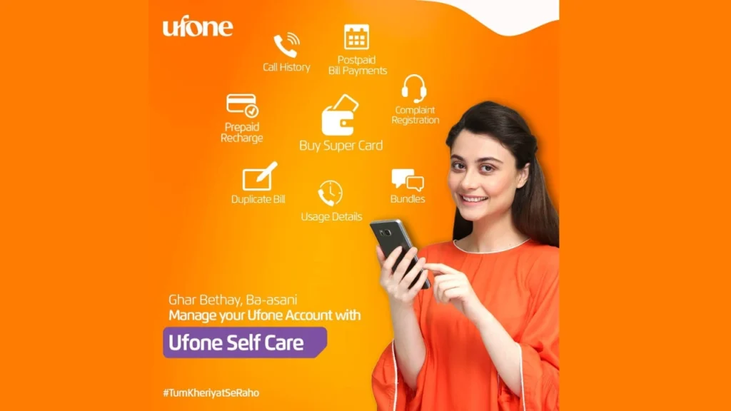 Features That Make Ufone Self Care Useful