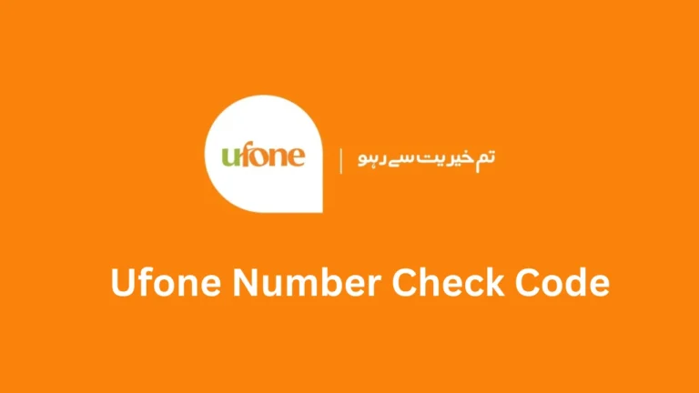 Ufone Number Check Code