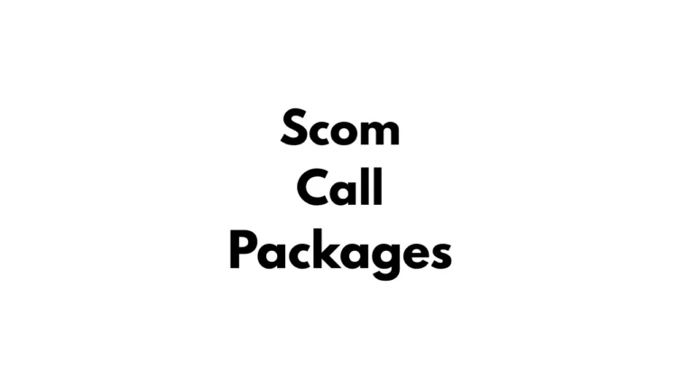 SCOM Call Packages
