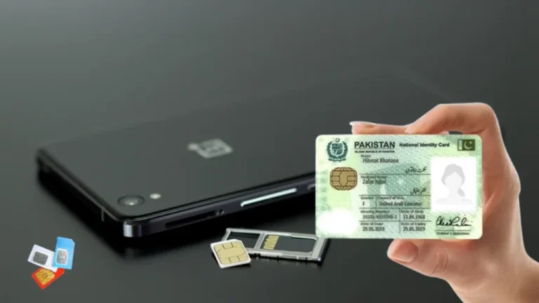 Pakistan SIM Details