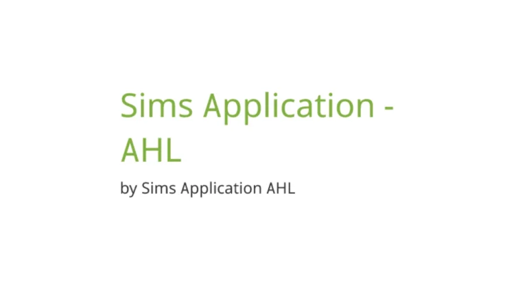 SIMS AHLPortal