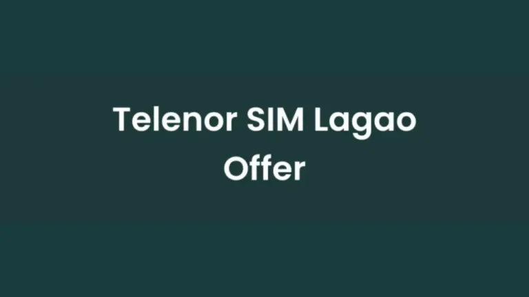 Telenor SIM Lagao