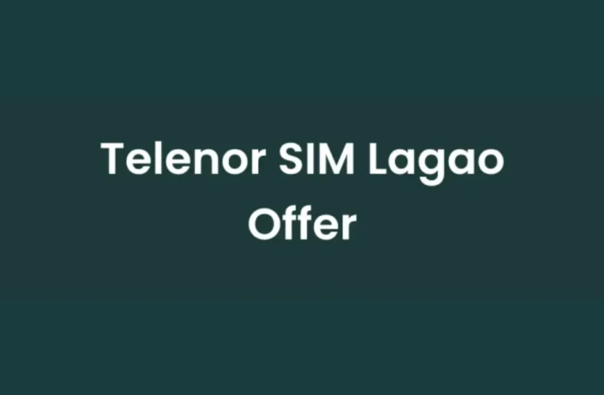 Telenor SIM Lagao