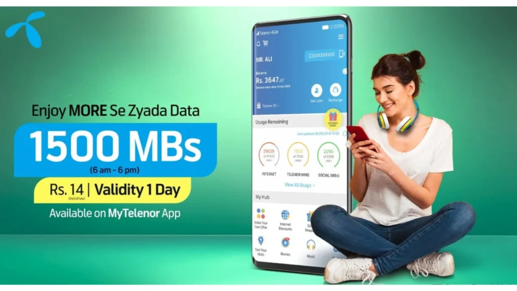 Key Features of Telenor Raat Din Offer