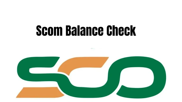 SCOM balance check